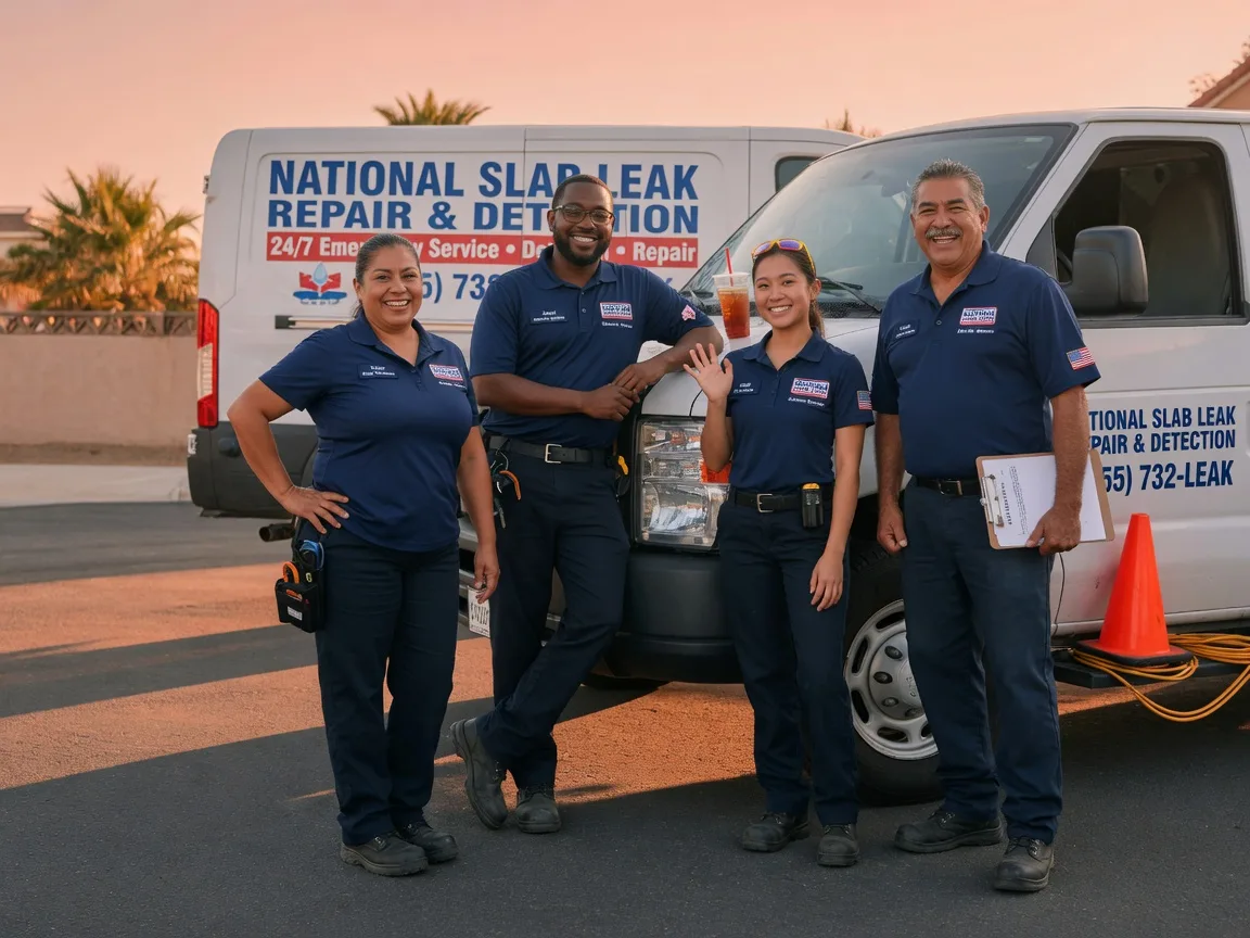 Slab Leak Detection company in Krebs, OK